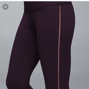Purple Lululemon leggings